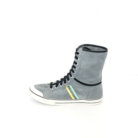 VANS Wellesley Womens High Top Sneakers Gray Sz 9 - Picture 6 of 8